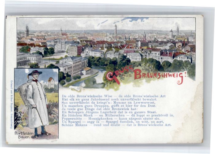 Braunschweig Tracht Gedicht