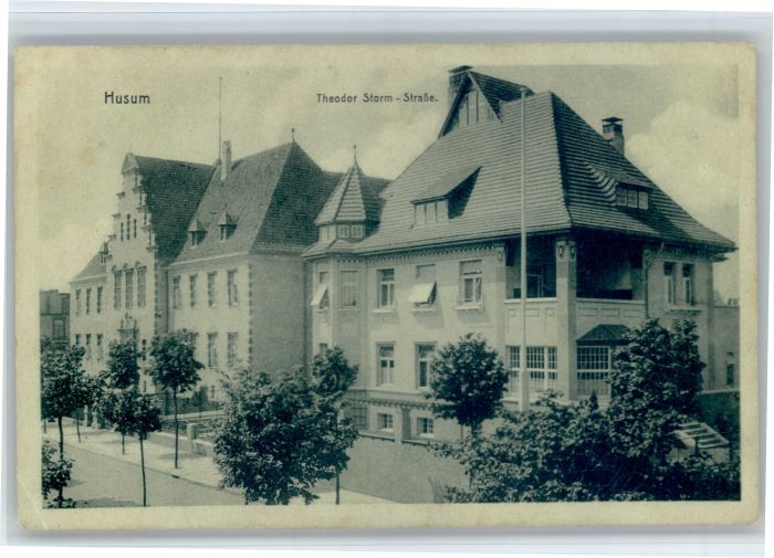 Husum Nordfriesland Husum Theodor Storm Strasse