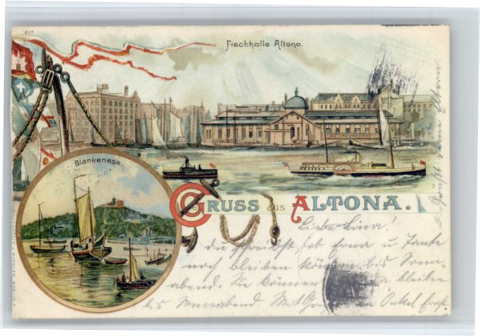 Altona Hamburg Fischhalle Blankenese
