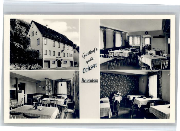 Herrenberg Gasthof zum goldenen Ochsen