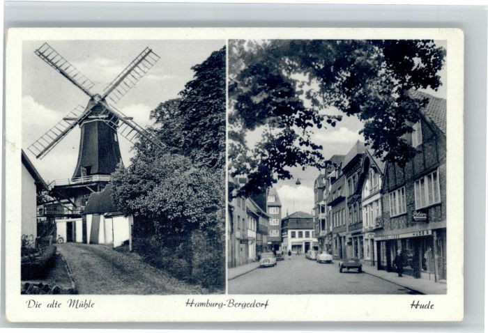Bergedorf Hamburg Muehle Hude