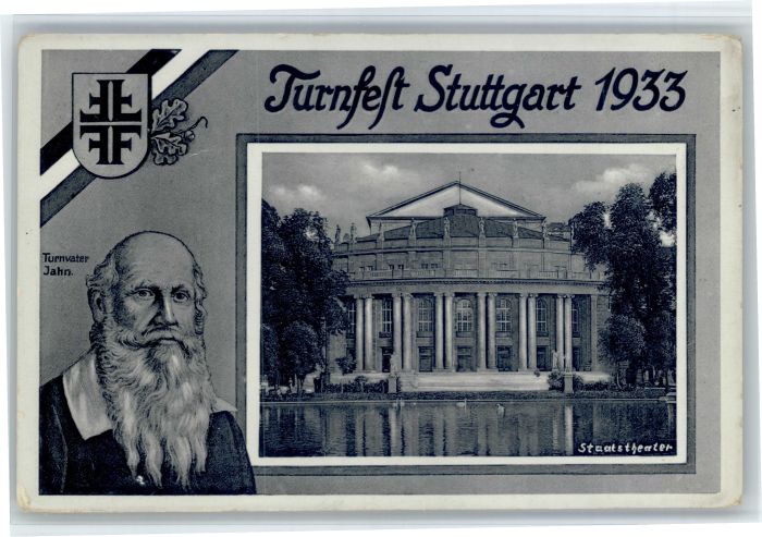 Stuttgart Turnfest Turnvater Jahn Theater