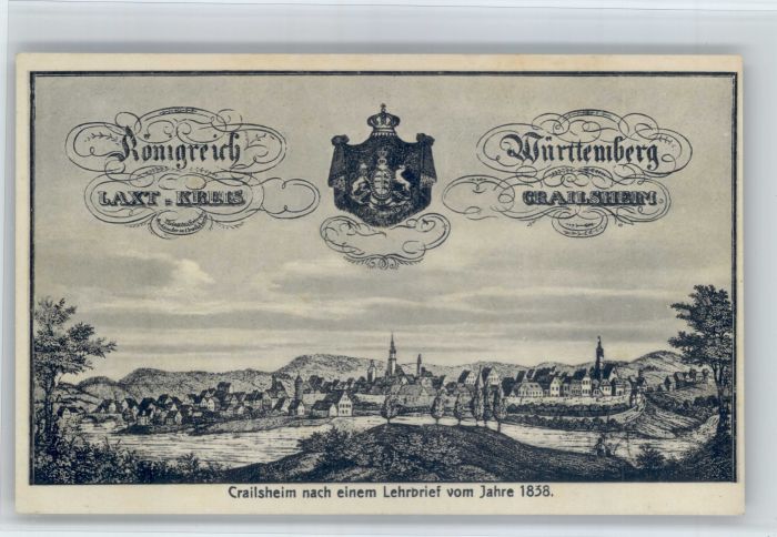 Crailsheim anno 1838