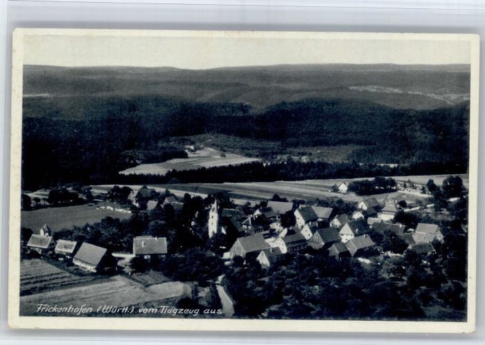 Frickenhofen Gschwend Fliegeraufnahme