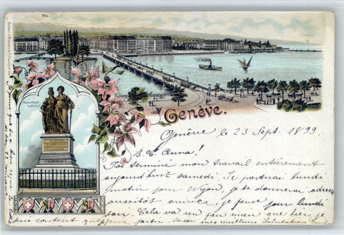 Genf GE Genf Denkmal National