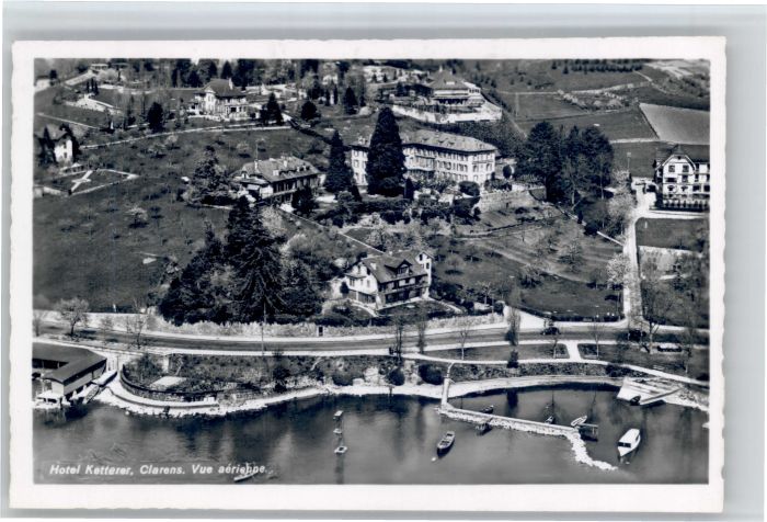 Clarens VD Clarens Hotel Ketterer Fliegeraufnahme