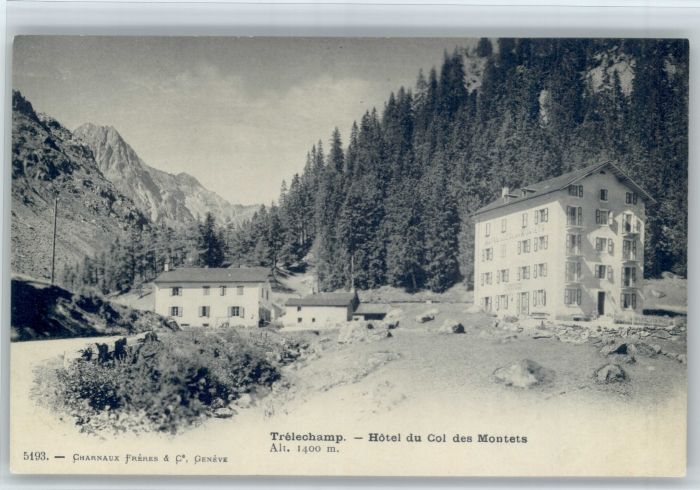 Genf GE Genf Trelechamp Hotel du Col des Montets