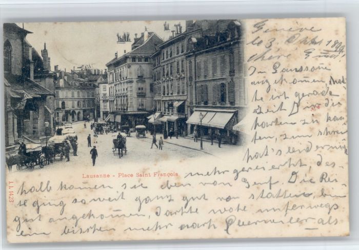 Lausanne VD Lausanne Place Saint Francois