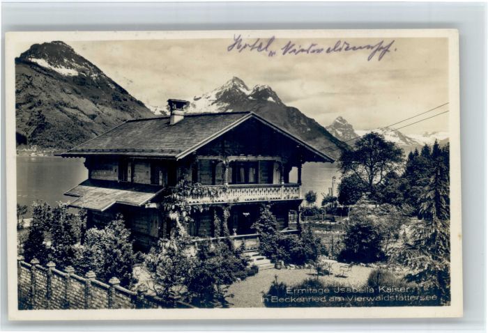 Beckenried Ermitage Isabella Kaiser