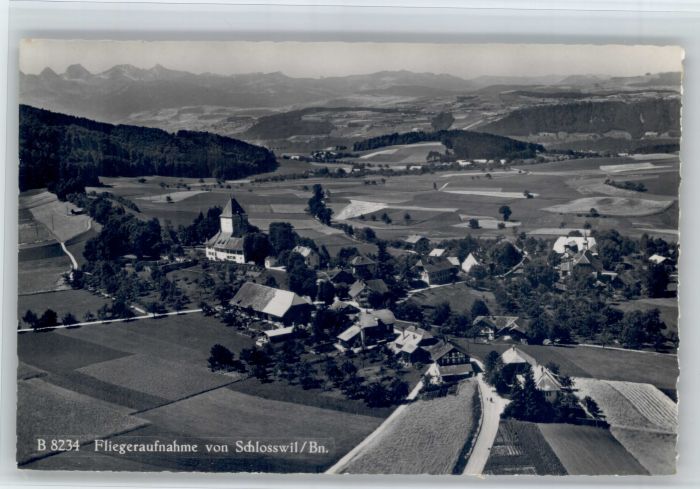 Schlosswil Fliegeraufnahme