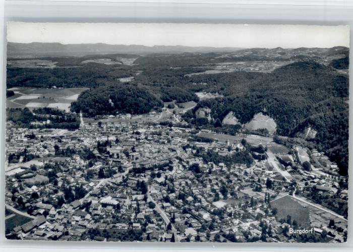 Burgdorf BE Burgdorf Fliegeraufnahme