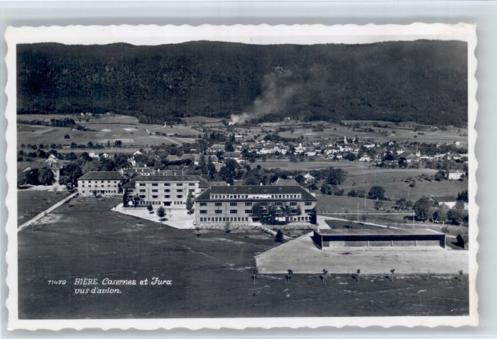 Biere VD Biere Kaserne et Jura Fliegeraufnahme