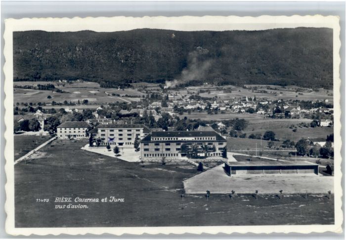 Biere VD Biere Kaserne et Jura Fliegeraufnahme