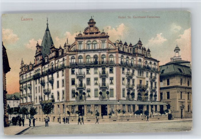 Luzern LU Luzern Hotel St Gotthard Terminus