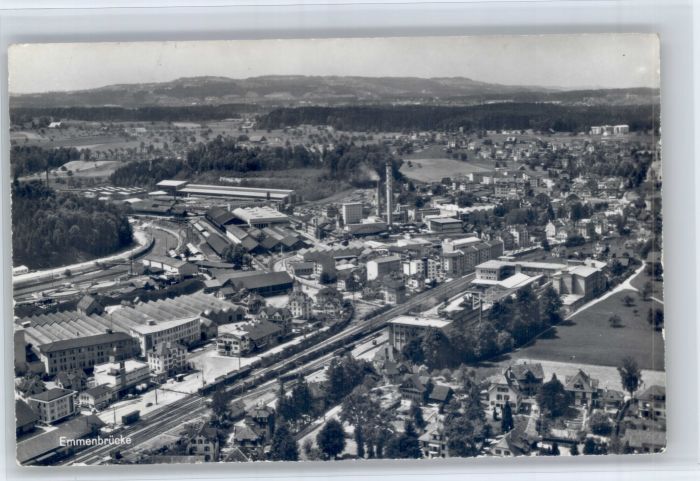 Emmen Hochdorf LU Emmen Emmenbruecke Fliegeraufnahme