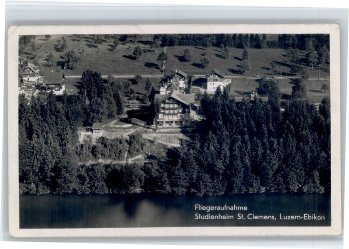 Luzern LU Luzern Fliegeraufnahme Studienheim St Clemens