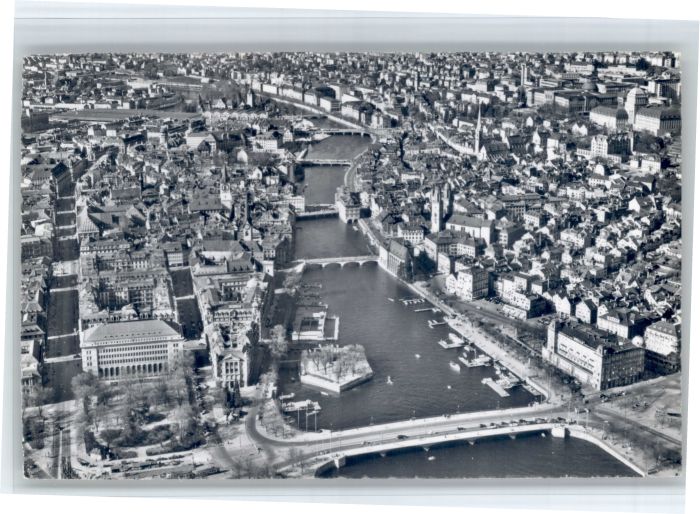 Zuerich Fliegeraufnahme
