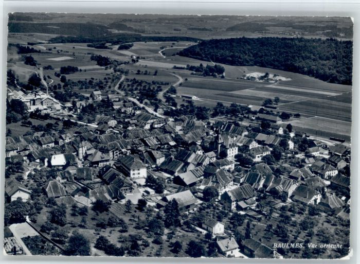 Baulmes Fliegeraufnahme