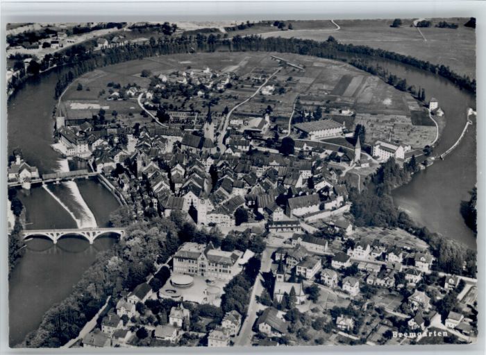 Bremgarten AG Bremgarten Fliegeraufnahme