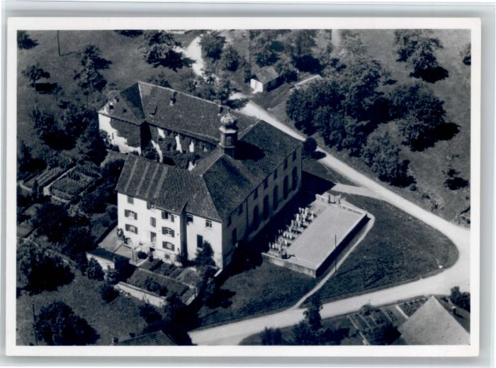 Wislikofen Kirche Fliegeraufnahme