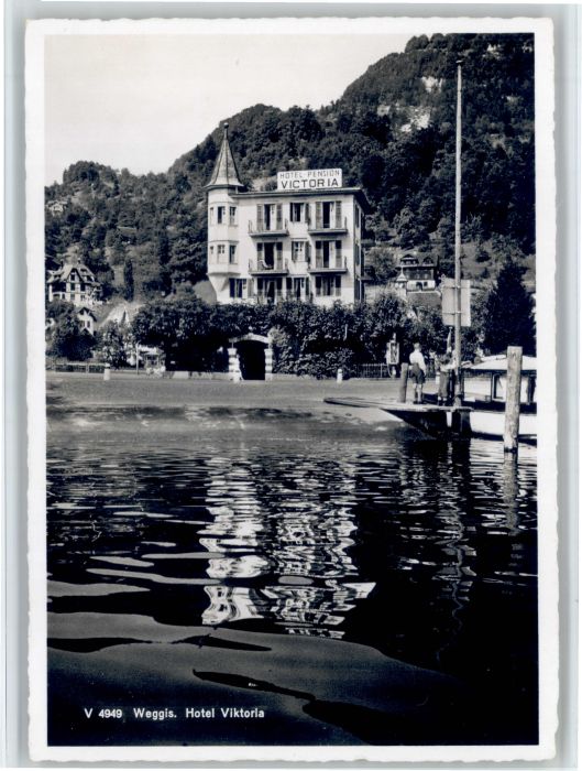 Weggis Vierwaldstaettersee Weggis Hotel Viktoria