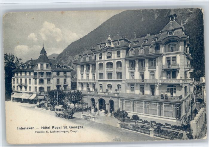 Interlaken BE Interlaken Hotel Royal St Georges