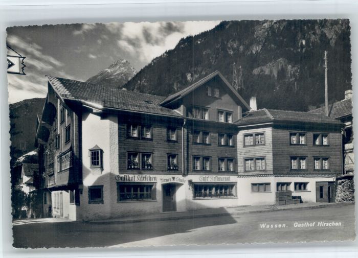 Wassen UR Wassen Gasthof Hirschen