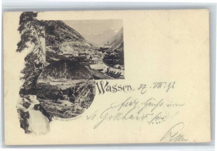 Wassen UR Wassen Gotthardlinien