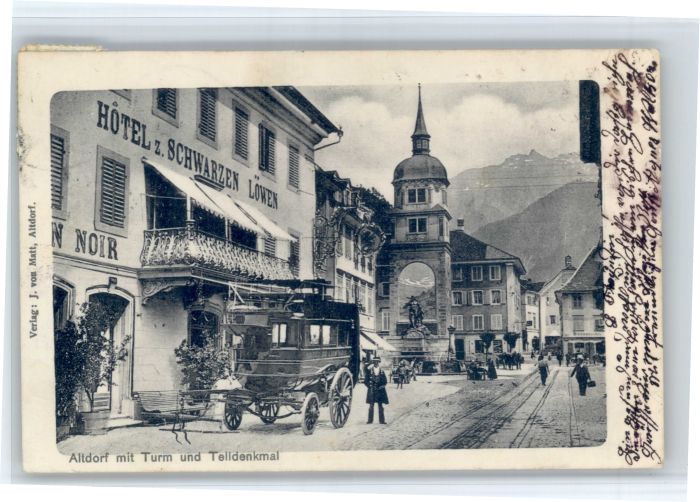 Altdorf UR Hotel zum schwarzen Loewen