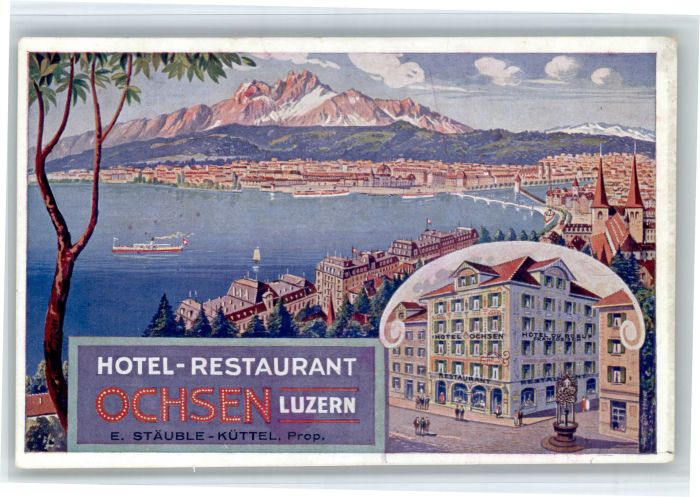Luzern LU Luzern Hotel Restaurant Ochsen