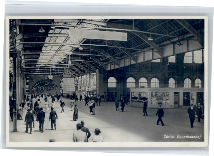 Zuerich auptbahnhof