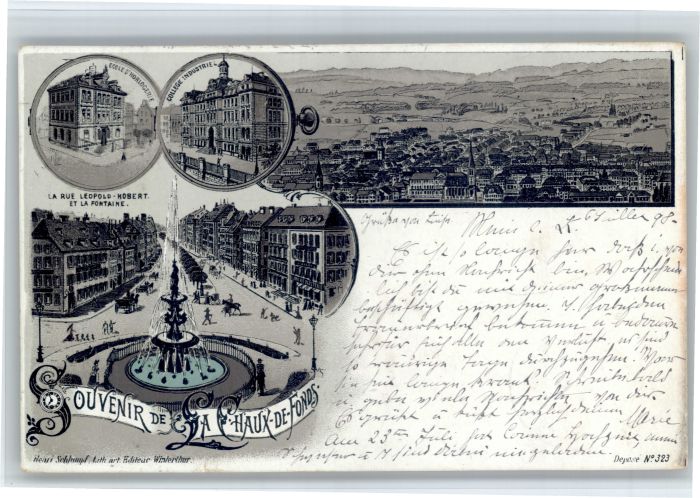 La Chaux-de-Fonds Rue Leopold Robert