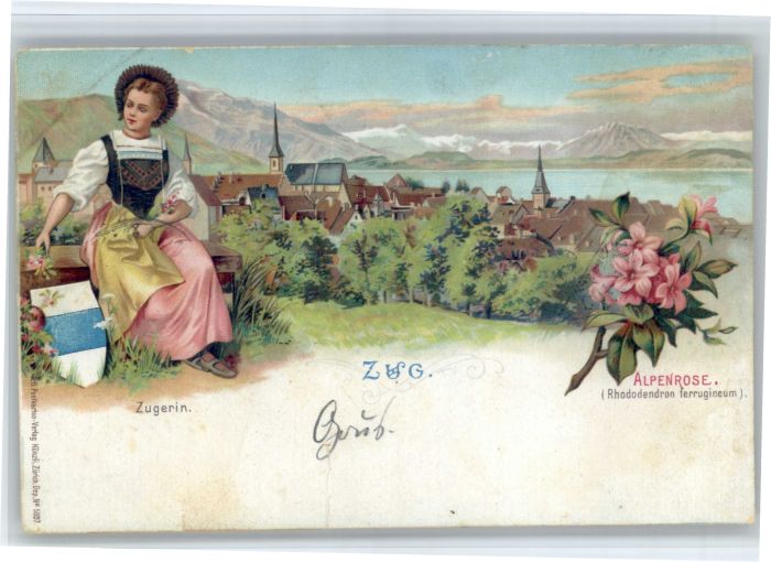 Zug ZG Zug Zugerin Alpenrose