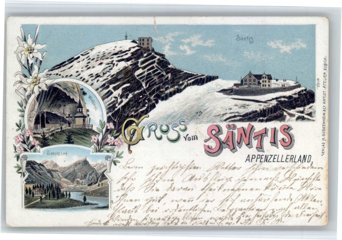 Saentis AR Saentis Seealpsee Wildkirchli