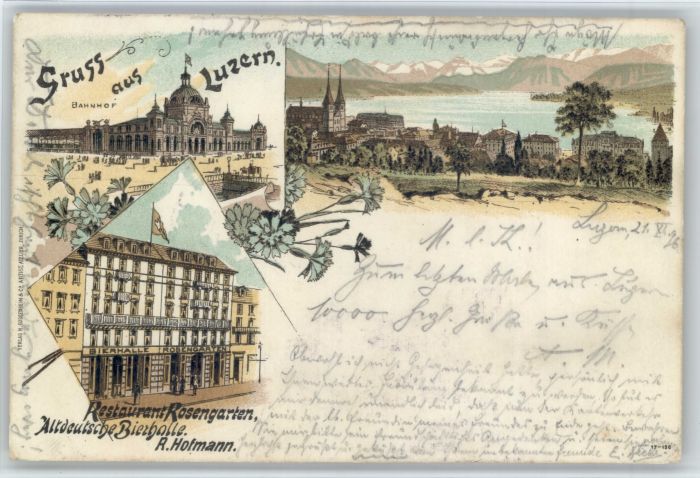 Luzern LU Luzern Restaurant Rosengarten