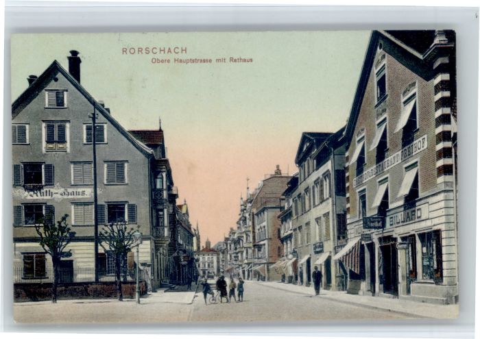 Rorschach Bodensee Rorschach Hauptstrasse Rathaus