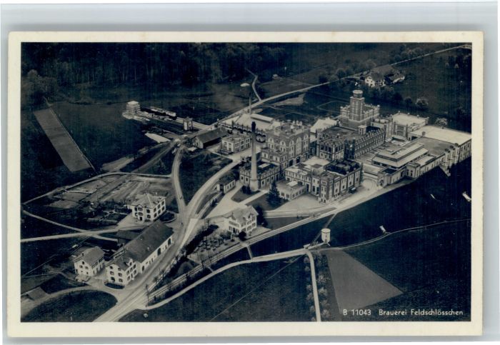Rheinfelden AG Rheinfelden Brauerei Feldschloesschen Fliegeraufnahme