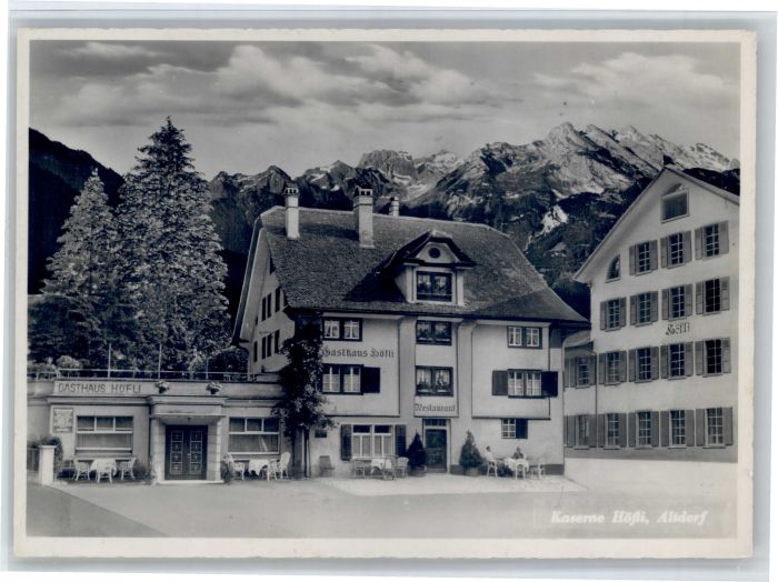 Altdorf UR Kaserne Hoefli