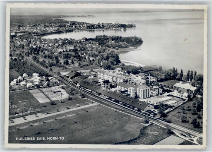 Horn Huileries Sais Fliegeraufnahme