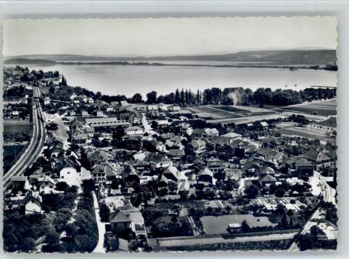 Landeron Le Landkron Fliegeraufnahme