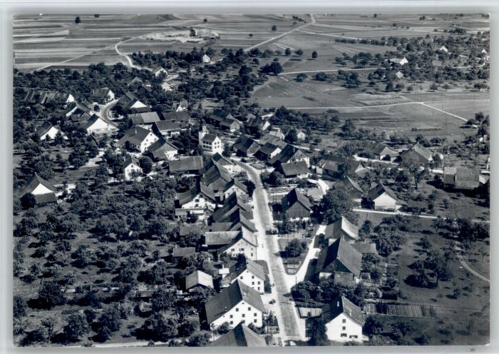 Zuerich ergnau Fliegeraufnahme