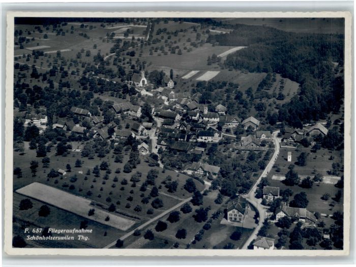 Schoenholzerswilen Fliegeraufnahme