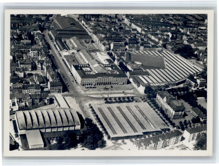 Basel BS Basel Fliegeraufnahme Mustermesse