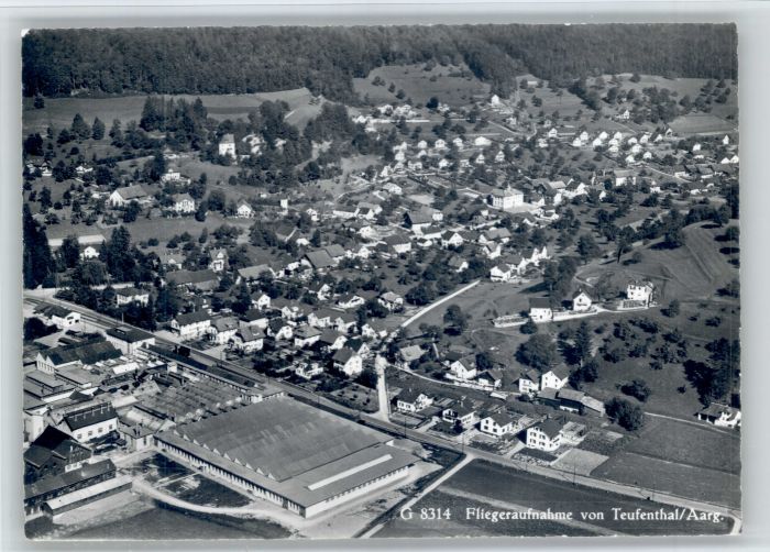 Teufenthal AG Fliegeraufnahme