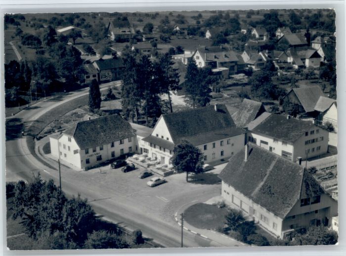 Moehlin Hotel Gasthaus Adler Fliegeraufnahme