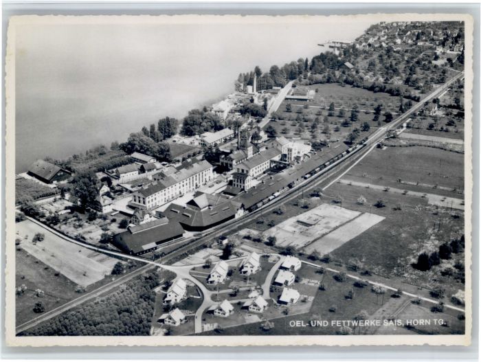 Horn Oel Fettwerke Fliegeraufnahme