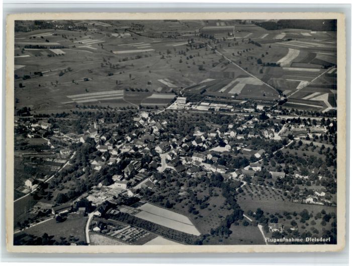 Dielsdorf Fliegeraufnahme
