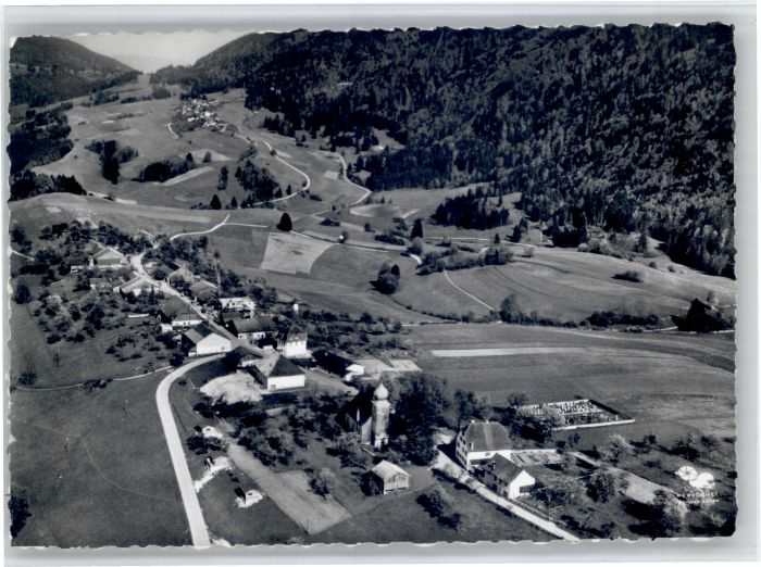 Sornetan Fliegeraufnahme
