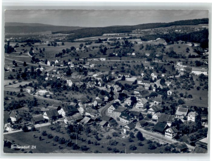 Birmensdorf Fliegeraufnahme