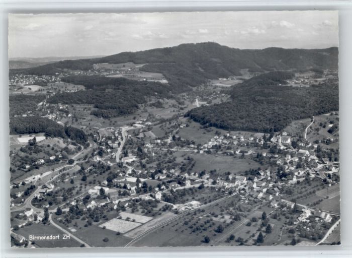 Birmensdorf Fliegeraufnahme